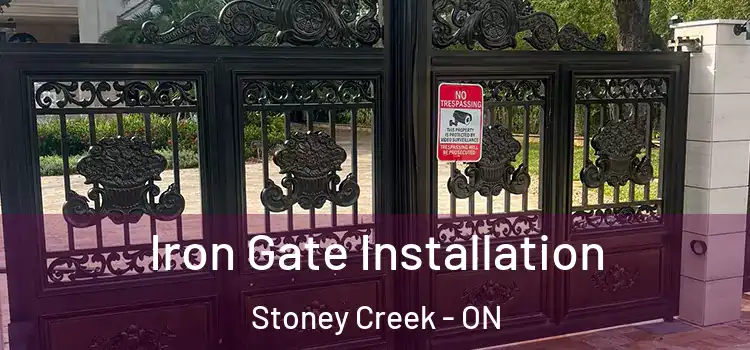  Iron Gate Installation Stoney Creek - ON